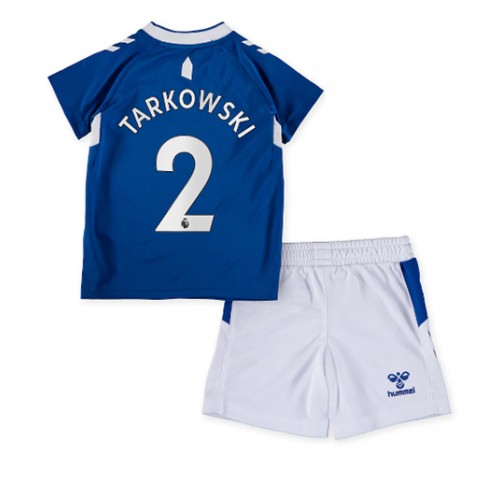 Dres Everton James Tarkowski #2 Domaci za djecu 2022-23 Kratak Rukav (+ kratke hlače)